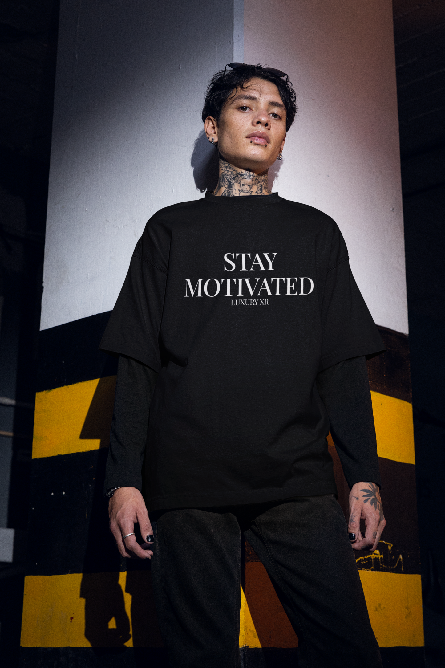 STAY MOTIVATED LIMITED EDITION LUXURY T-SHIRT MEN