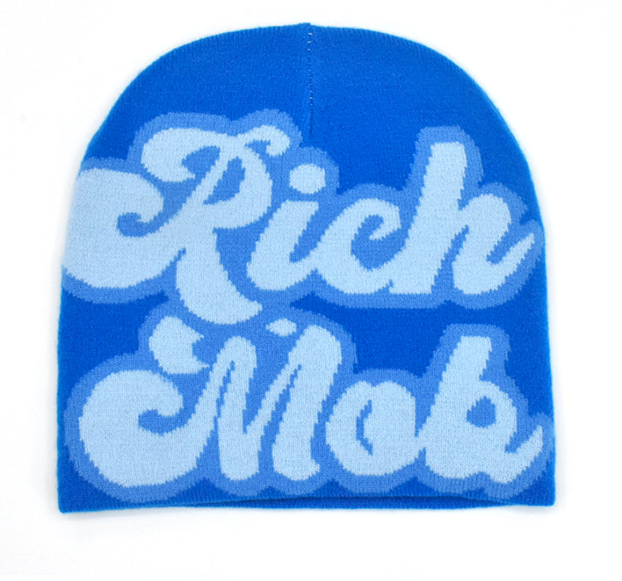 Rich mob unisex double sided beenie