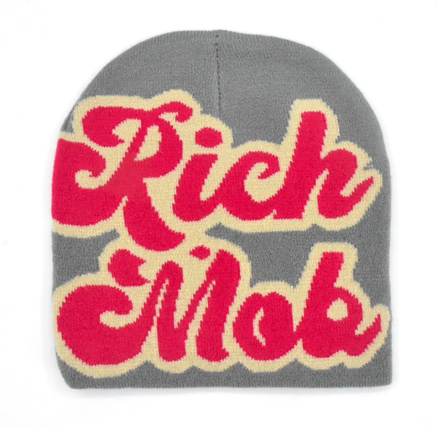 Rich mob unisex double sided beenie