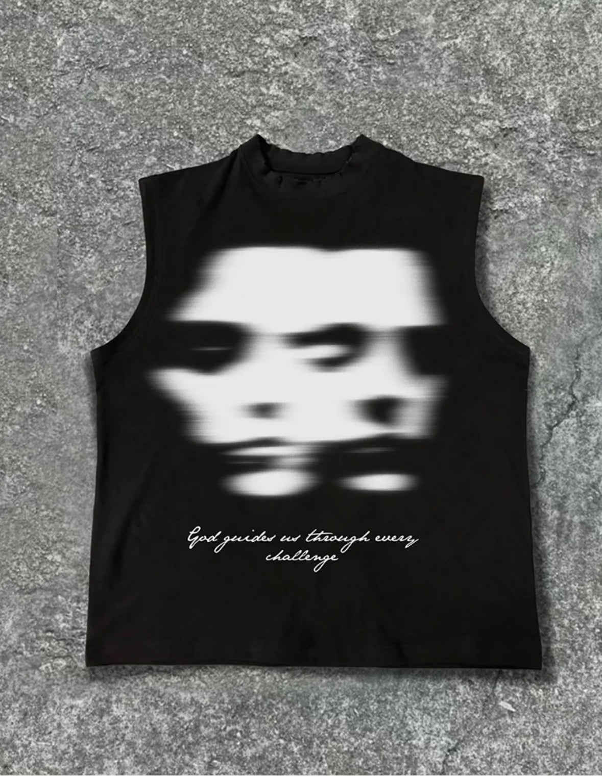 Men's Thinking Graphics Cotton Tank Top